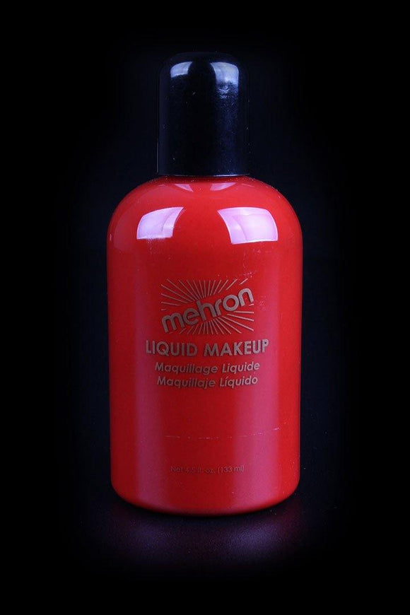  Mehron Liquid Makeup Red, Face Paint, Mehron, tmyers.com - T. Myers Magic Inc.