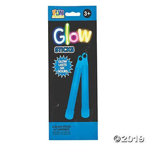 Glow Stick 2 Ct 4" Dark Blue - tmyers.com
