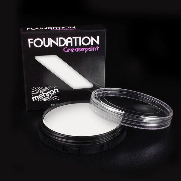 Mehron Makeup Foundation Greasepaint (1.25 oz) (WHITE) 
