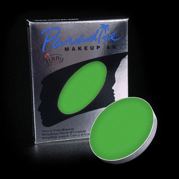  Paradise Palette Refill Single Light Green, Face Paint, Mehron, tmyers.com - T. Myers Magic Inc.