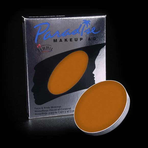  Paradise Palette Refill Single Light Brown, Face Paint, Mehron, tmyers.com - T. Myers Magic Inc.