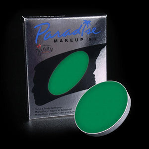  Paradise Palette Refill Single Amazon Green, Face Paint, Mehron, tmyers.com - T. Myers Magic Inc.