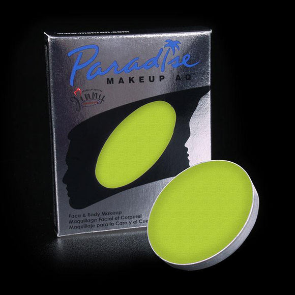  Paradise Palette Refill Single Lime, Face Paint, Mehron, tmyers.com - T. Myers Magic Inc.