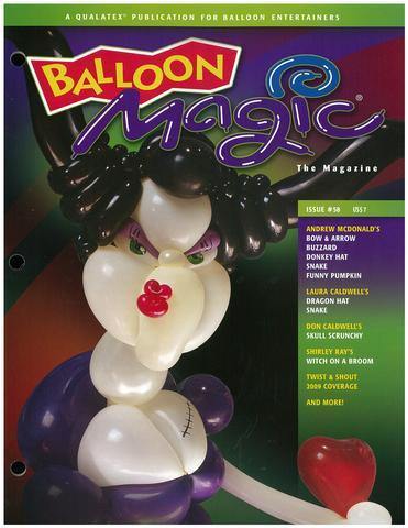 Balloon Magic Magazine #58 - Vampy Vixen - tmyers.com