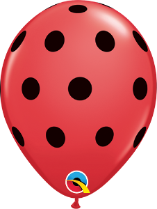 5Q Round Polka Dot-100 Count - tmyers.com