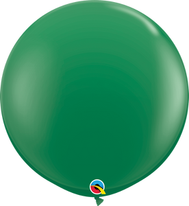 36" Qualatex Standard Green Round- 2 Count - tmyers.com