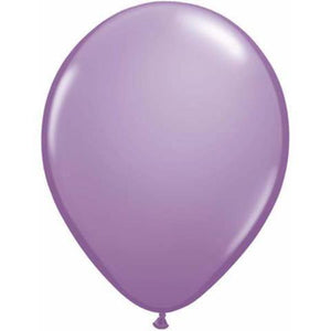 5" Round Qualatex Fashion Spring Lilac-100 Count - tmyers.com