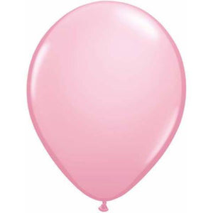 5" Round Qualatex Standard Pink-100 Count - tmyers.com