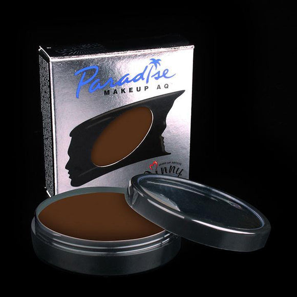  Paradise Pro Cup Dark Brown, Face Paint, Mehron, tmyers.com - T. Myers Magic Inc.