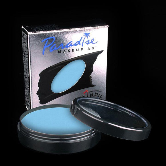  Paradise Pro Cup Lagoon Blue, Face Paint, Mehron, tmyers.com - T. Myers Magic Inc.