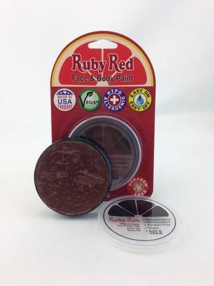 Ruby Red Face & Body Paint 18 ml-Chocolate - tmyers.com