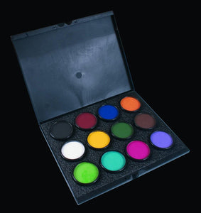  Paradise Pro Cup Case-Empty kit, Face Paint, Mehron, tmyers.com - T. Myers Magic Inc.