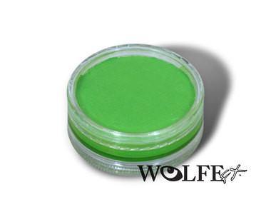  WB Hydrocolor Essentials Cake 45 Gram-Light Green, Wolfe Paint, WolfeFX, tmyers.com - T. Myers Magic Inc.