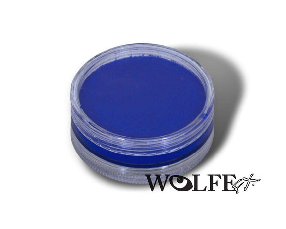  WB Hydrocolor Essentials Cake Blue-45g, Wolfe Paint, WolfeFX, tmyers.com - T. Myers Magic Inc.