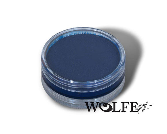  WB Hydrocolor Essentials Cake 45 Gram-Dark Blue, Wolfe Paint, WolfeFX, tmyers.com - T. Myers Magic Inc.