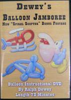  Dewey's Balloon Jamboree DVD, DVD, Ralph Dewey, tmyers.com - T. Myers Magic Inc.