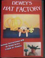  Dewey's Hat Factory DVD, DVD, Ralph Dewey, tmyers.com - T. Myers Magic Inc.