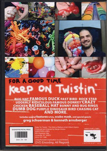  Keep On Twistin' DVD, DVD, GILBERT ADAMS, tmyers.com - T. Myers Magic Inc.