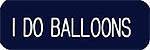 I Do Balloons Engraved Tip Pin, Pins, Rocky Five, tmyers.com - T. Myers Magic Inc.