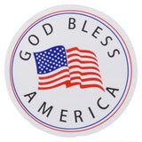 1.5" GOD BLESS AMERICA ROLL STICKERS - tmyers.com