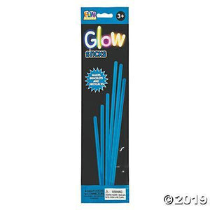 8" Glow Jewelry Sticks Dark Blue 6 Ct - tmyers.com