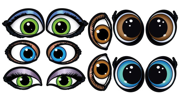 Princess Eyes Stickers 200ct Roll - tmyers.com