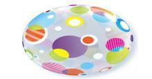  Polka Dots & Dots Bubble-1 Count, Bubble, Qualatex, tmyers.com - T. Myers Magic Inc.